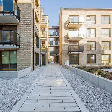 Apartment Front Park Sadowa With Parking By Renters Danzig