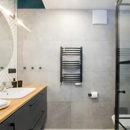 Apartment Front Park Sadowa With Parking By Renters Gdansk